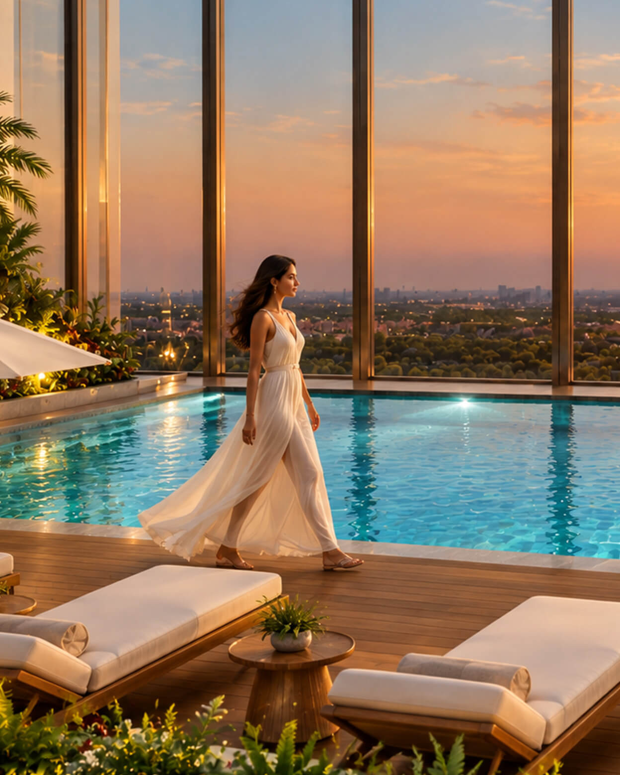 Swimming Pool and Decks